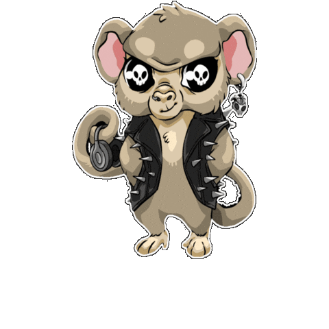 DJ HARDMONK3Y Sticker