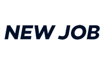 New Job Sticker by Bluebird Co.