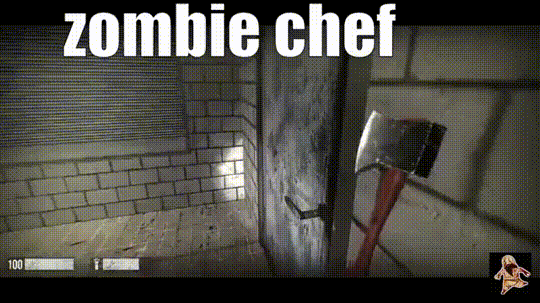 Image result for ZOMBIE CHEF GIF