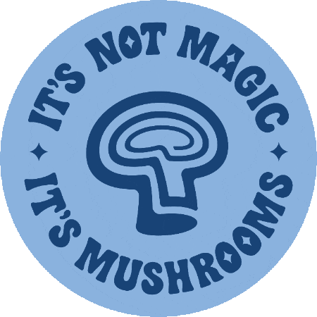 Magic Mushrooms Sticker by The Mushroom Council