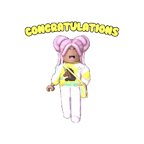 Congrats Congratulations Sticker by Afro Unicorn