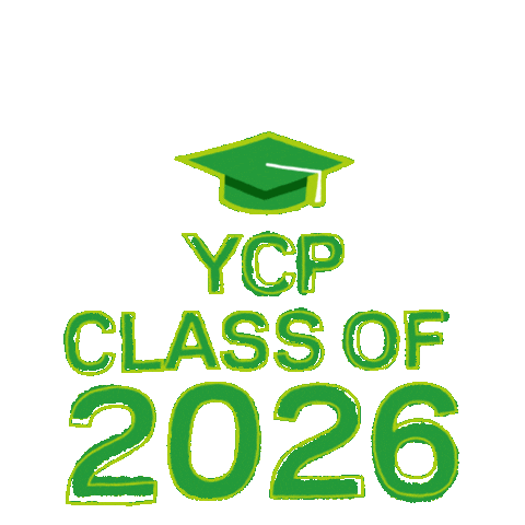 York College Graduation Sticker by York College of Pennsylvania