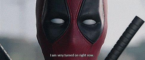 aroused ryan reynolds GIF