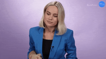 Proud Brie Larson GIF by BuzzFeed