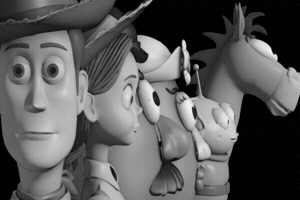 Black And White Buzz GIF