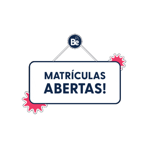 Bilingue Matriculas Sticker by Be - Currículo Bilíngue