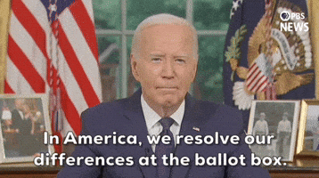Voting Joe Biden GIF by PBS News