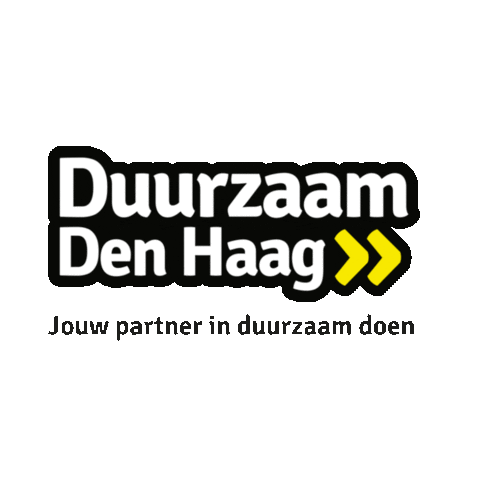 Duurzaam Den Haag Sticker