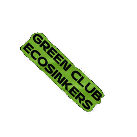 Greenclub Sticker by ecosinkers
