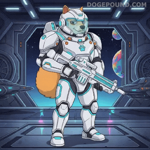 Lets Go Space GIF by Doge Pound