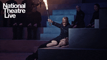 Olympic Torch Kiss GIF by National Theatre