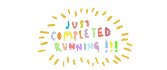 Run Running Sticker by Charisma Movement