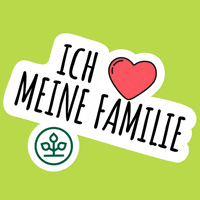 I Love My Family Heart GIF by AOK Niedersachsen