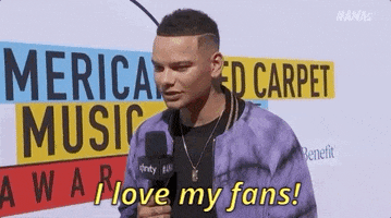 american music awards 2018 i love my fans GIF by AMAs