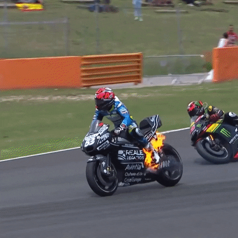 fire monday GIF by MotoGP