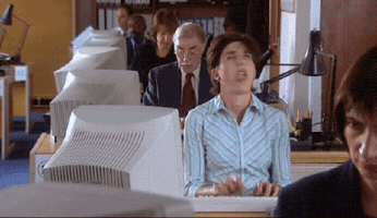 9 To 5 Typing GIF