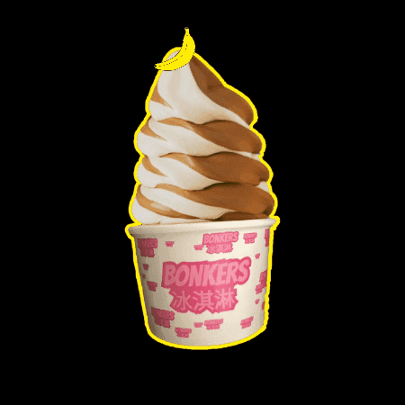 Ice Cream Dessert GIF by BONKERS
