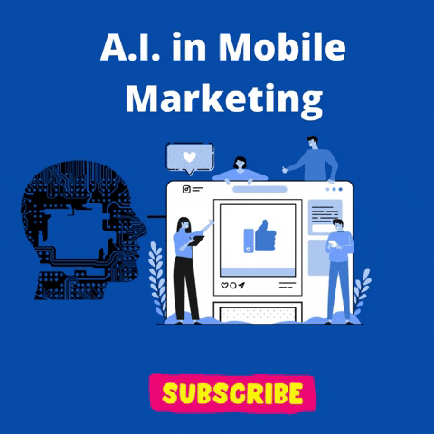Artificial Intelligence Mobile Marketing GIF by Maria Johnsen