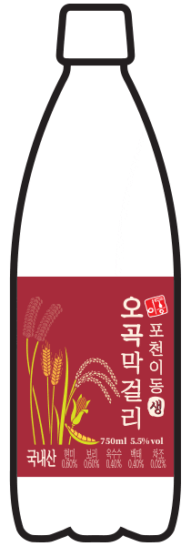 Makgeolli Sticker by e-dong1957