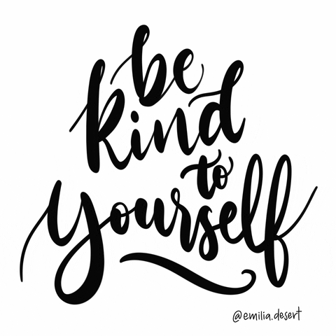 Be Kind To Yourself Mental Health GIF by Emilia Desert