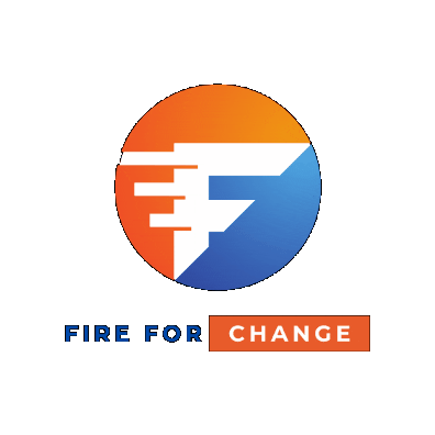 Fire for Change Sticker