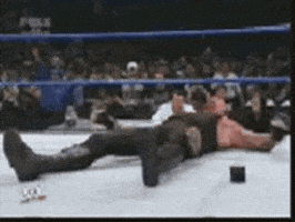 Getting Back Up The Undertaker GIF