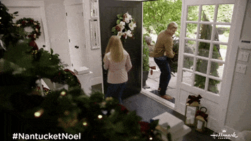 Christmas Tree Holiday GIF by Hallmark Channel