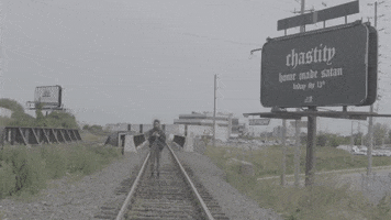 Lonely Train Tracks GIF by deathwishinc
