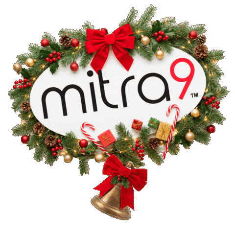 Merry Christmas Cheers Sticker by Mitra9 Brands