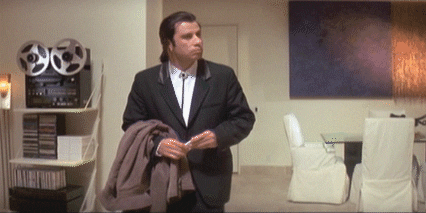 Image result for pulp fiction gif