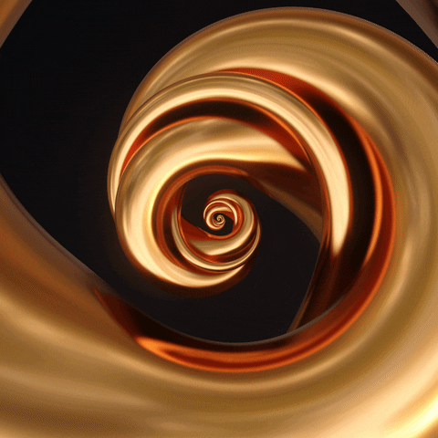 Spiral Ribbon GIF by Feliks Tomasz Konczakowski