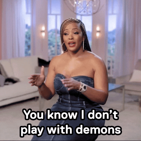 You Know I Dont Play With Demons GIF by VH1