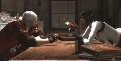 Devil May Cry Pizza GIF