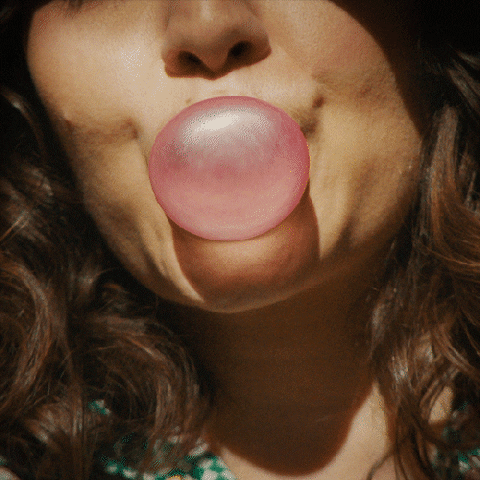 Chewing Gum Fun GIF by Renaldo & Clara