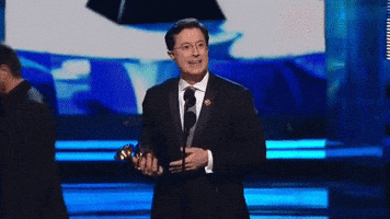 stephen colbert television GIF by Recording Academy / GRAMMYs