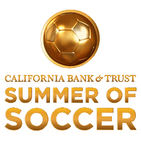 Soccer Sticker by California Bank & Trust