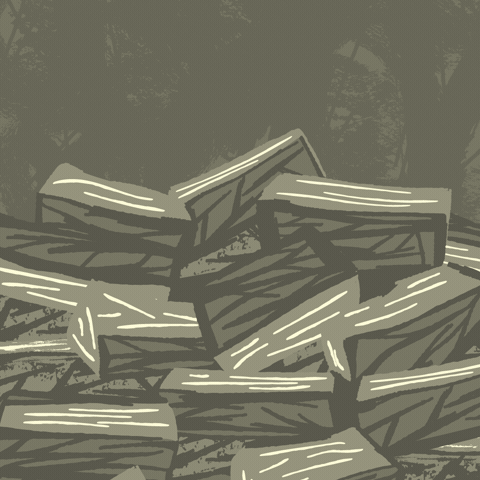 Forest Falling GIF