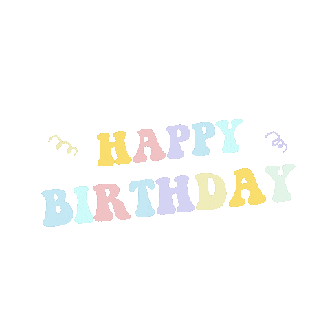 Happy Birthday Celebration Sticker