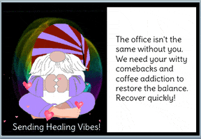 Get Well Soon Healing Vibes GIF