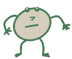 Glowing Globs Sticker