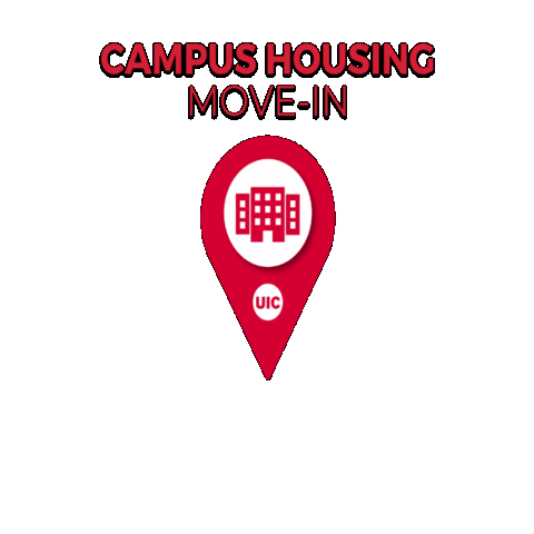 UIC Campus Housing Sticker