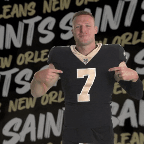 Taysom Hill Football GIF by New Orleans Saints