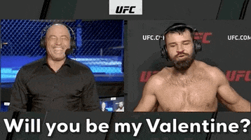 Valentines Day Sport GIF by UFC