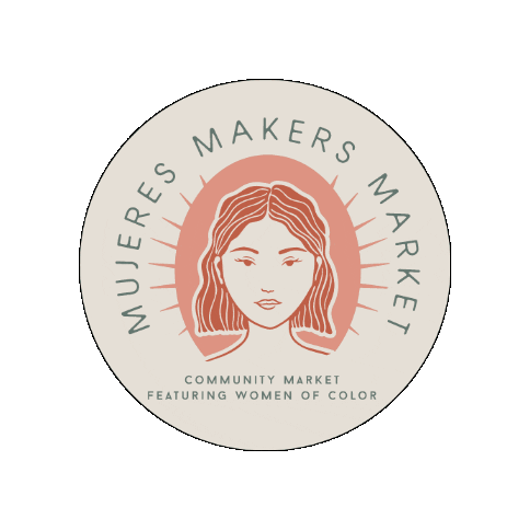 Mujeres Makers Market Sticker