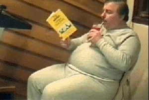 fat guy GIF