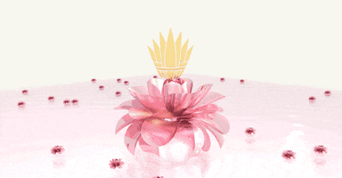 CalherDelaeter flower crown fleur couronne GIF