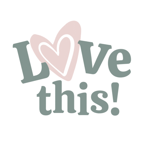 Heart Love Sticker by Organising Life Beautifully