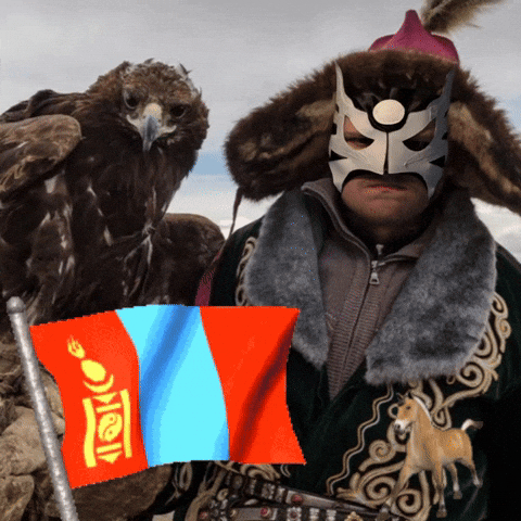 New Year Warrior GIF