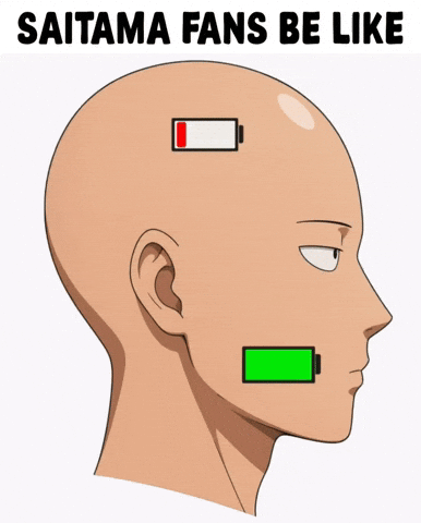 One Punch Man Yapping GIF