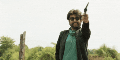Superstar Rajinikanth Peta Gif By RajiniGif